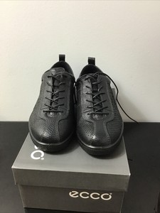 ECCO Soft 1 W Women's Black/Black Genuine Leather Sneakers,US 7-7.5/ EU 38  | eBay