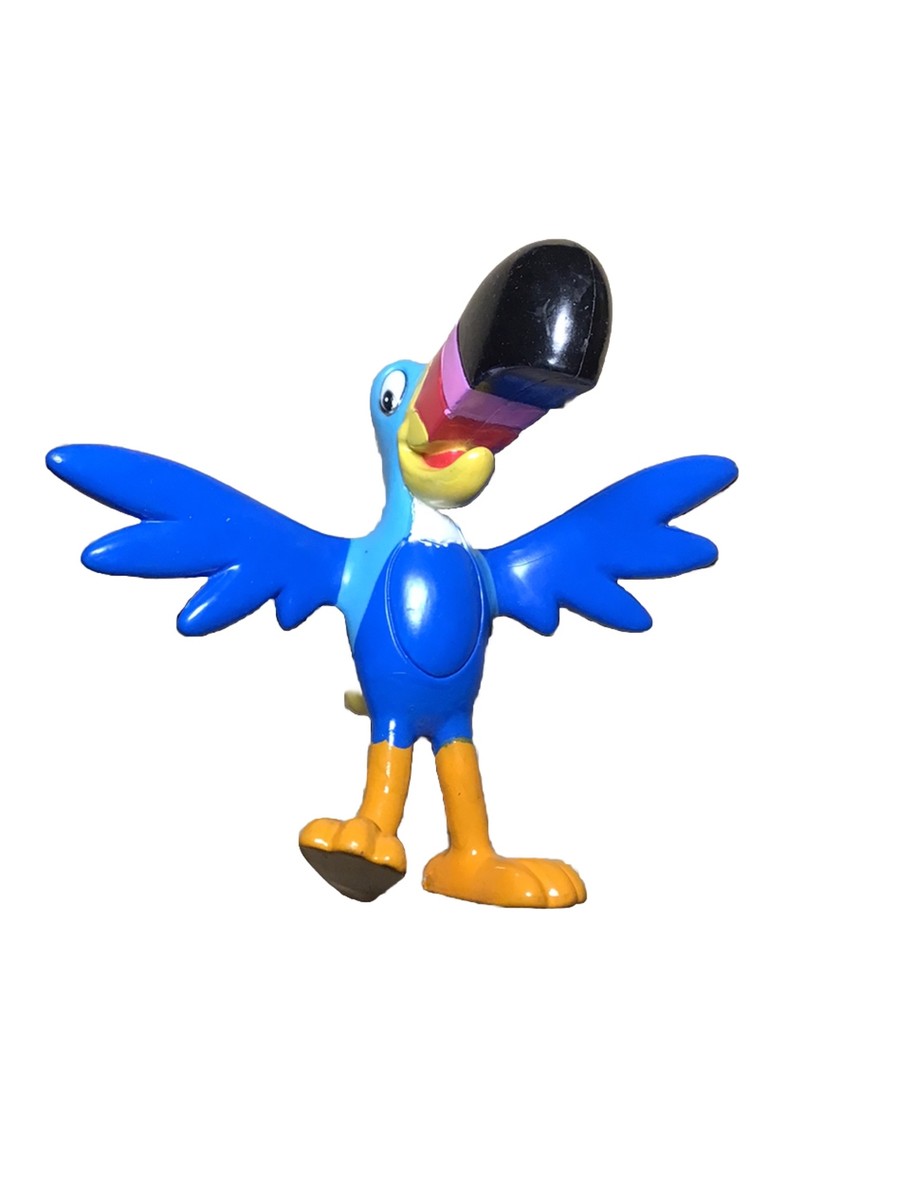 Vintage 2003 Kellogg's Toucan Sam Fruit Loops Bird Bendy