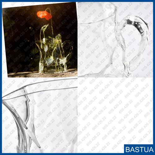 New ! IKEA BASTUA Pitcher Clear Glass 51 oz 605.426.22 - Picture 3 of 4