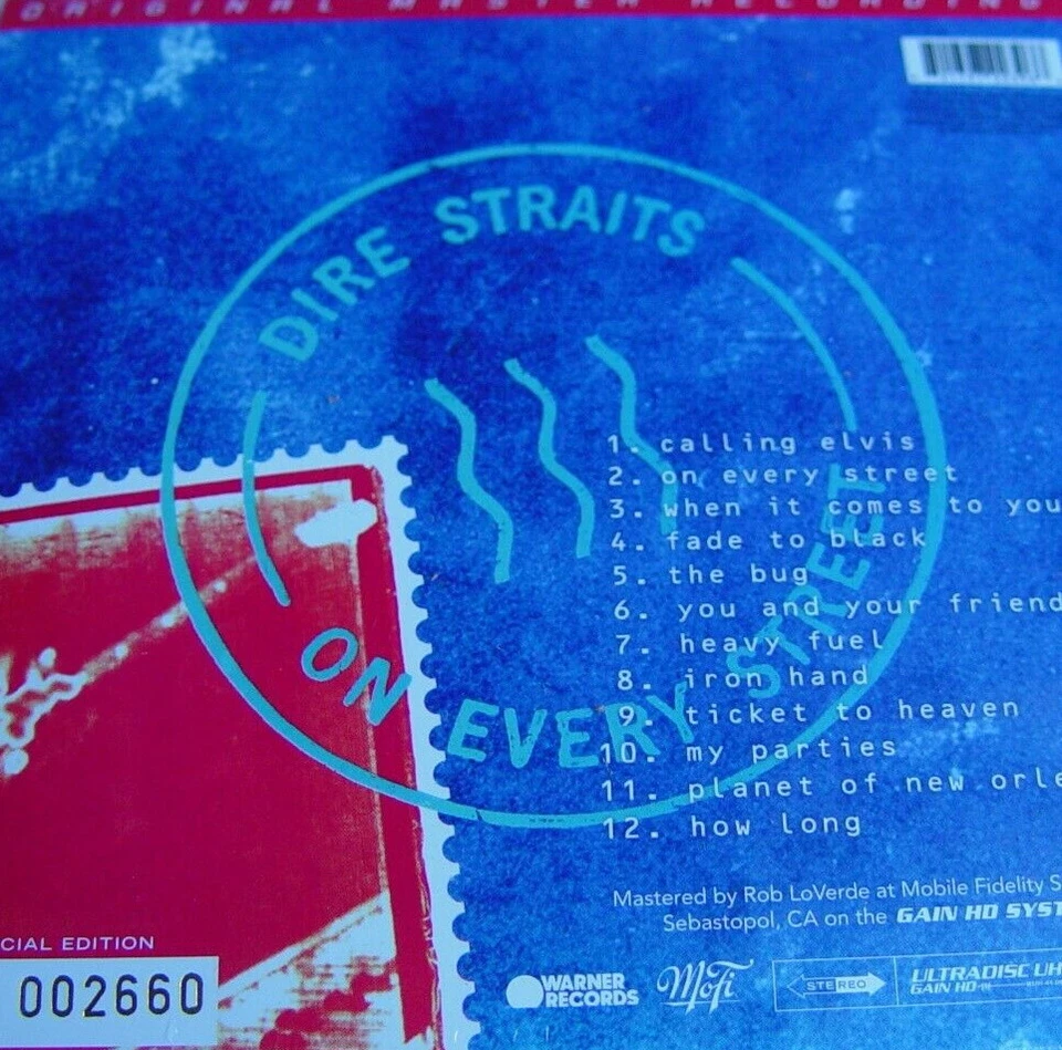 MOFI UDSACD-2239 DIRE STRAITS ON EVERY STREET HYBRID SACD new sealed - Bild 2 von 4