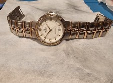 Croton 23k Gold Plated Watch Women