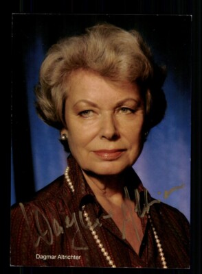 Dagmar Altrichter Rüdel Autogrammkarte Original Signiert # BC 201349