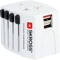 Skross Muv-usb Travel Adaptor - White Electronic Accessorie on sale Skross Muv-usb Travel Adaptor - White Electronic Accessorie on sale