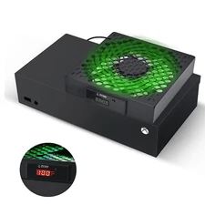 Cooling Fan for Xbox Series S with Automatic Fan Speed Adjustable by Temperature