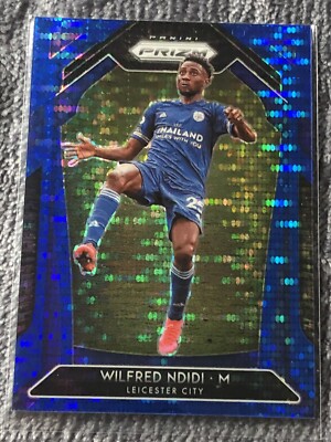 2020-21 Panini Prizm Premier League Blue Prizm /199 Wilfred Ndidi #128