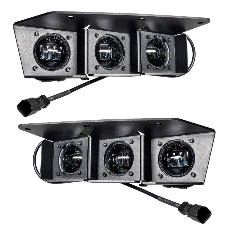 ORACLE Triple LED Fog Light Kit for Steel Bumper for 21-22 Ford Bronco - Image 3 of 4
