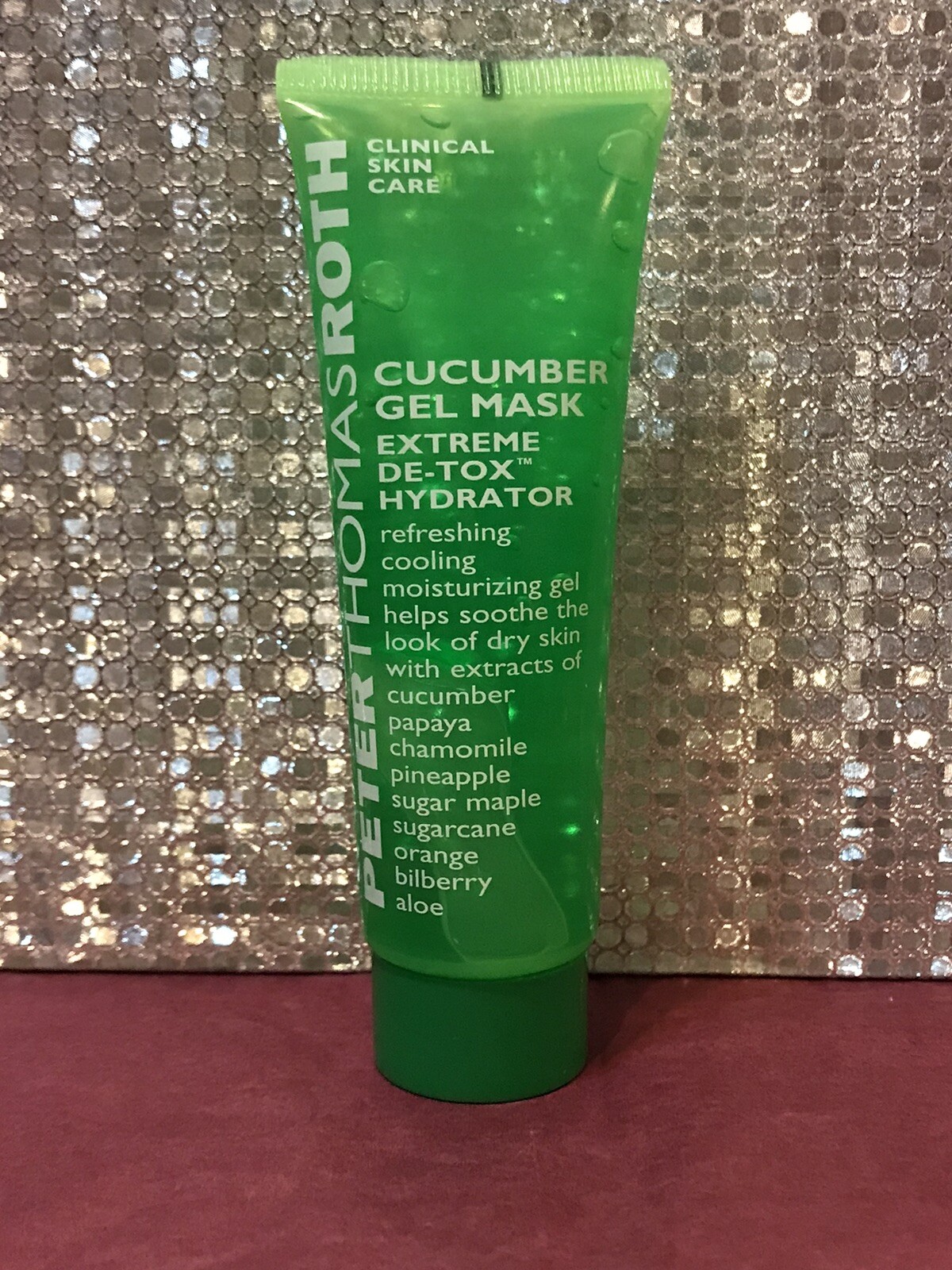 Peter Thomas Roth Cucumber Gel Mask Extreme De-Tox Hydrator 30ml Travel Size New