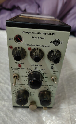 Amplificatore Di Carica Bruel & Kjaer Type 2635, Ingresso 10^5 PC Max, Uscita 8VDC Max, 6-28VDC - Foto 3