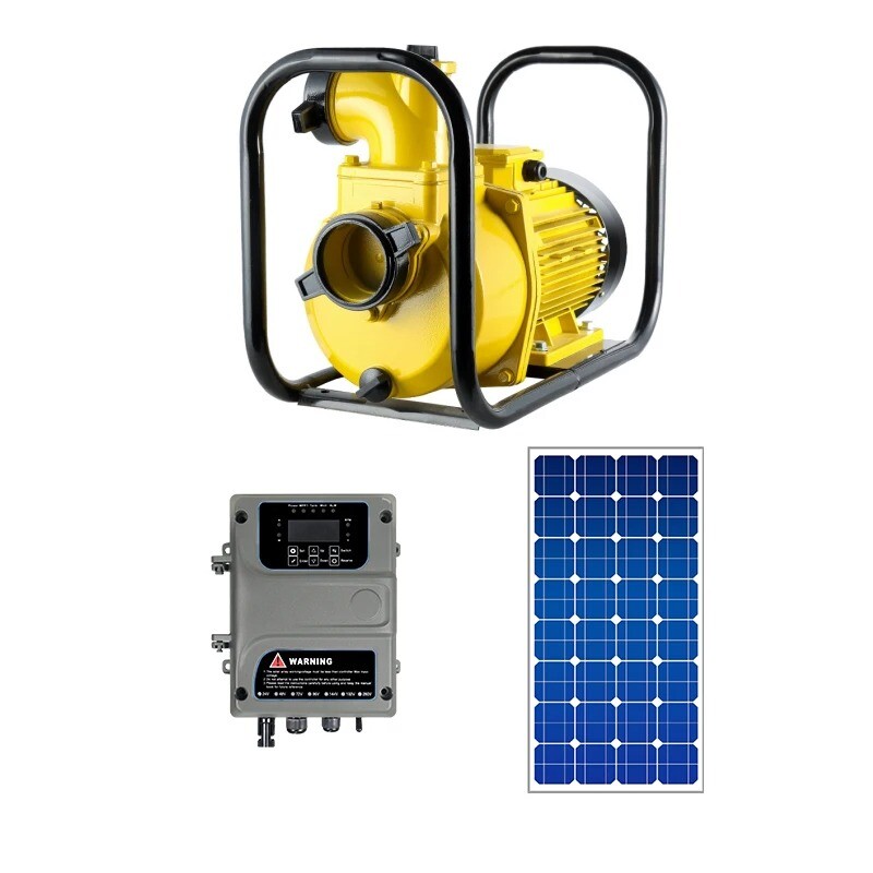 Solar Water Pump AC/DC PV Irrigation Water Pump Brushed High Head High ...