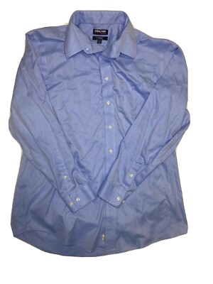 Kirkland Signature XL 17 Button Down Mens Dress Shirt Light Blue Tailor Fit | eBay Kirkland Signature XL 17 Button Down Mens Dress Shirt Light Blue Tailor Fit | eBay