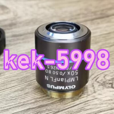 1PC used OLYMPUS LMPLFLN50X BD semi-apochromatic field telephoto objective #LM