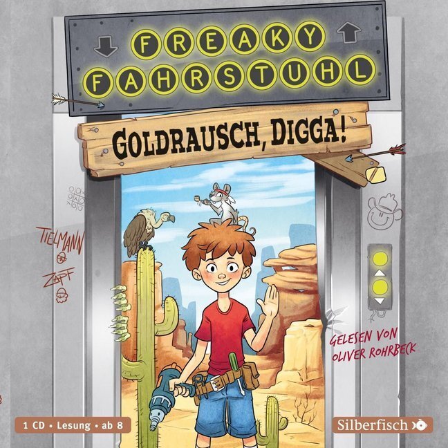 Thumbnail - Freaky Fahrstuhl 1: Godrausch, Digga, 1 Audio-cd | Christian Tielmann