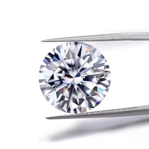 Lab Grown 2 Ct Round Cut E Color VS1 Clarity STONE IGI Certified CVD - Picture 2 of 6