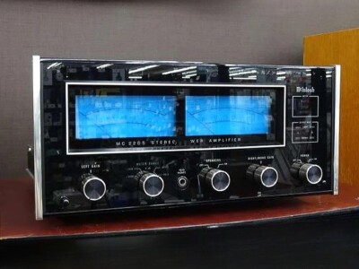 Mcintosh MC2205 Stereo power amplifier Transistor Power Meter 1975