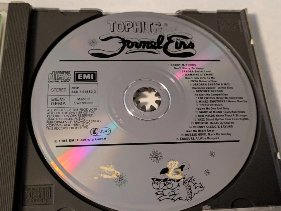 Various Formel Eins Top Hits brandneu 1988 Bobby McFerrin Kim Wilde Jennifer Rus - Bild 3 von 4