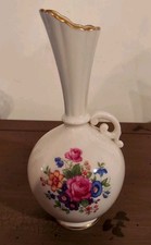 Lenox Floral Bud Vase Gold Trim Made in USA 28/J300 Porcelain Bud Vase