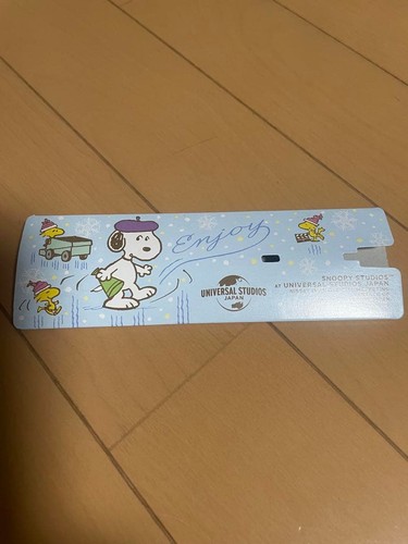 USJ Universal Studios Japan Snoopy Ballpoint Pen Stationery Souvenir USED K