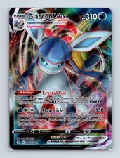 Glaceon VMAX 041/203 Holo VMAX Raro Cieli in Evoluzione Pokemon Holo Near Mint