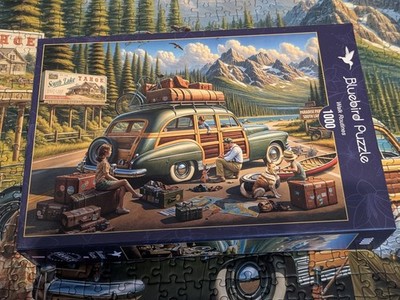 Puzzle 1000Teile Bluebird - Seltenes Motiv