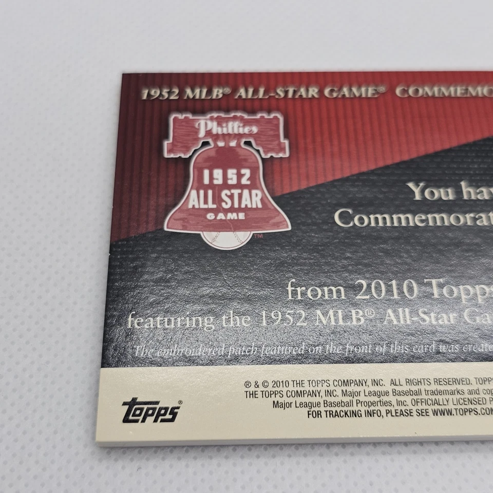 2010 Topps Monte Irvin New York Giants Commemorative Patch #MCP61 9337 - Image 3 of 3