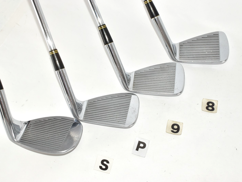RARE Mizuno Pro MS-3 9p 3-4-5-6-7-8-9-Pw-Sw LH Golf Iron Set UCV R Regular Club - Picture 6 of 22