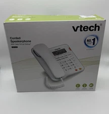 Vtech CD1153 Corded Speaker Telephone with Caller ID/ Call Waiting - White