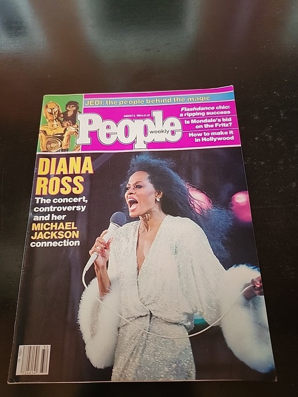 People Magazine August 8 1983 Diana Ross Cover Return Of The Jedi Yvon Chouinard