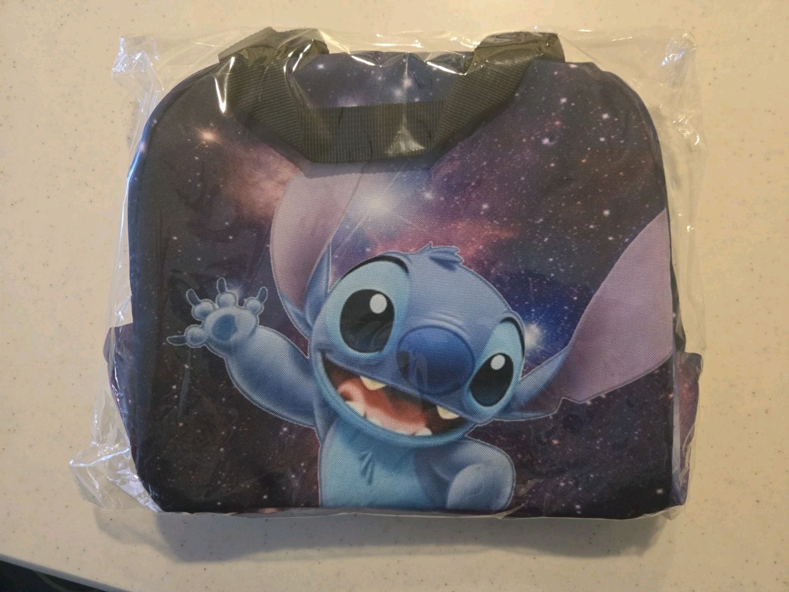 Disney Lilo & Stitch Lunch Bag w/Stitch Galaxy Girls/Boys Snack Tote New