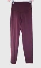 Offline By Aerie Real Me High-Rise 7/8Length Leggings/Burgundy/Women's Size S