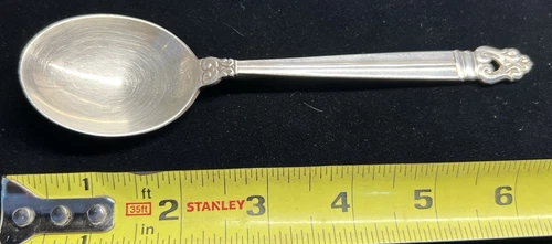Royal Danish by International Sterling Silver Soup Spoon Georg Jensen 6 1/2"