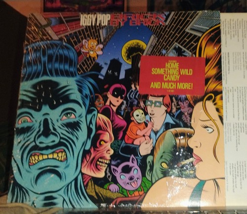 IGGY POP BRICK BY BRICK VIRGIN – 91381-1 1990 FIRST PRESSING VERY RARE $$$ - Picture 2 of 3
