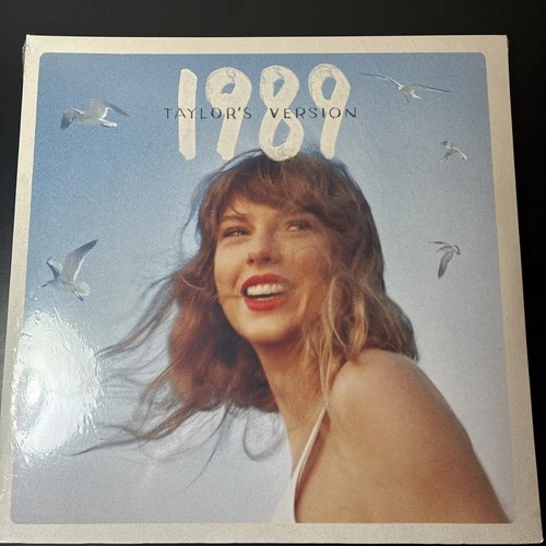 NEW Sealed -  Taylor Swift 1989 Taylor's Version 2 LP 'Crystal Skies Blue' Vinyl