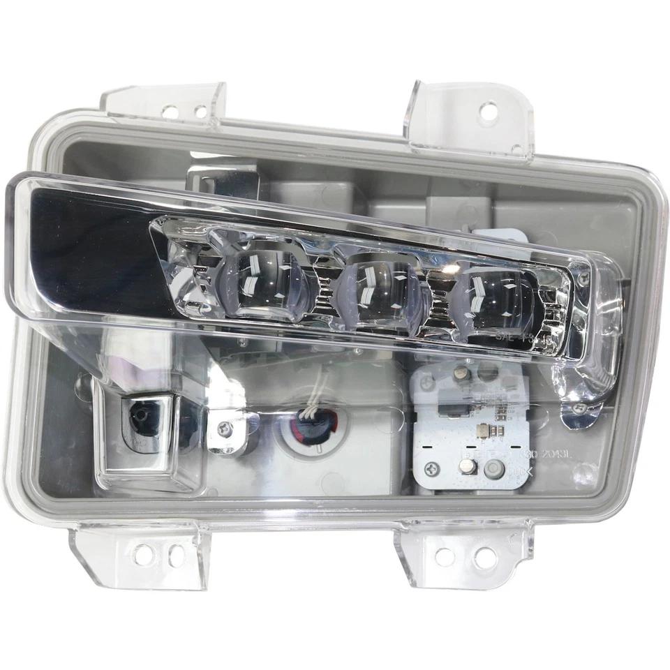 For 2015-2017 Ford Expedition LED Fog Light Chrome Left Driver Side FL1Z15201A - Image 2 of 4