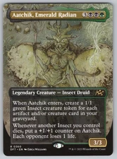 Aatchik, Emerald Radian (Borderless) R Aetherdrift #360 NM Normal