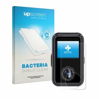 upscreen Schutzfolie für Vantrue E360 Ace Anti-Bakteriell Displayfolie Klar