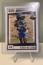 2022 Panini Score Football Kyren Williams Rookie Los Angeles Rams NFL #332
