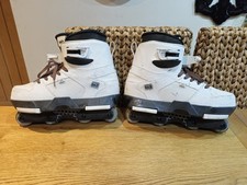 Halo Tv2 Aggressive Inline Skates Sixe UK 14 Rollerblades Eu 49 White