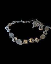 Chico s Silver Plated 52 Chain Belt