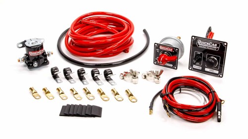 QuickCar Wiring Kit 4 Gauge with Black 50-802 Panel 50-835 - Foto 1 di 3
