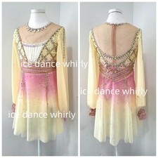 2026New ice figure skating dress performance dress gymnastics dress ladies