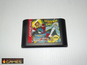 Spiderman X-men  GAME & BOX  - Sega Genesis -35a