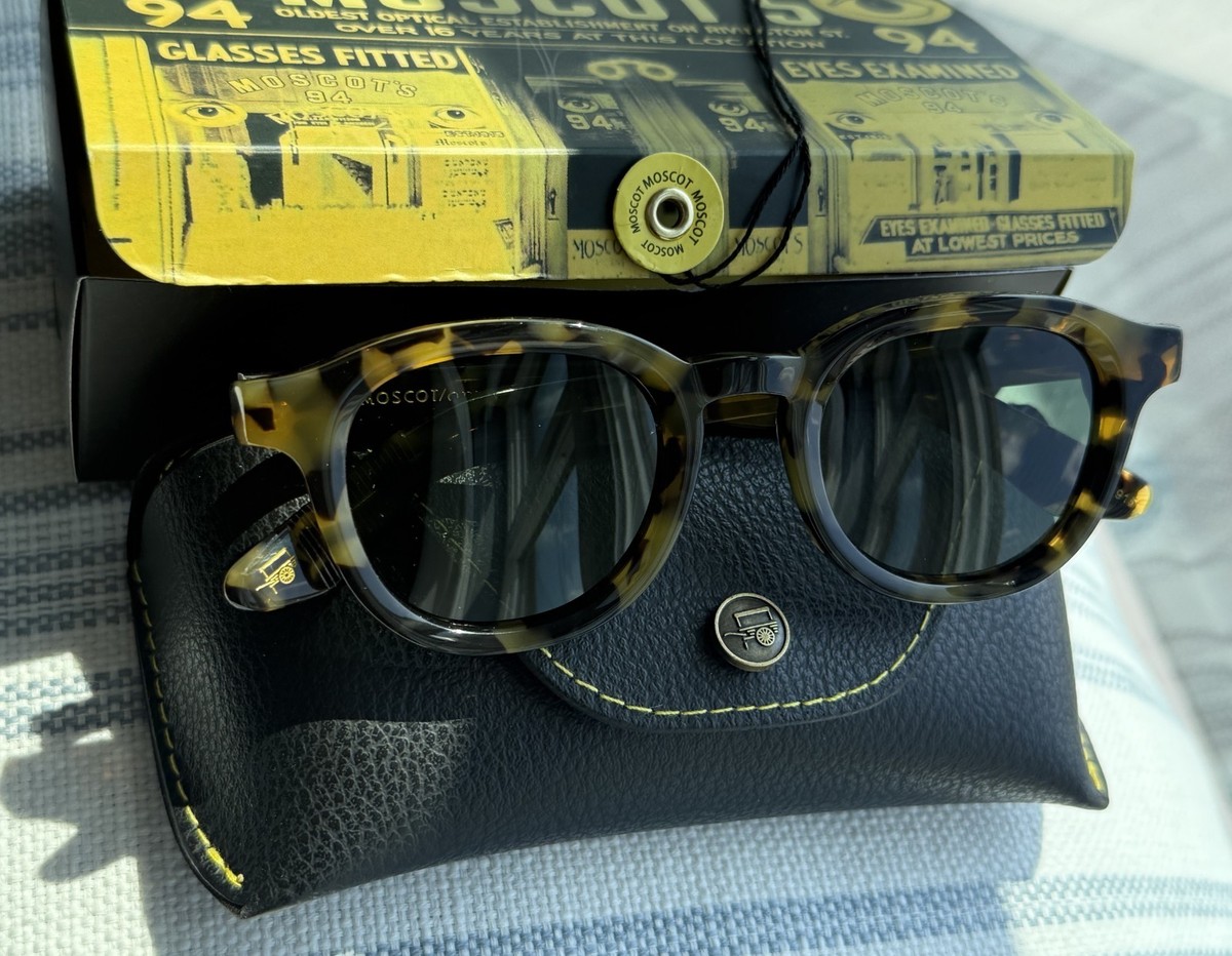 New Gift Set - Moscot Dahven Havana Frame + Grey Sun Polarized