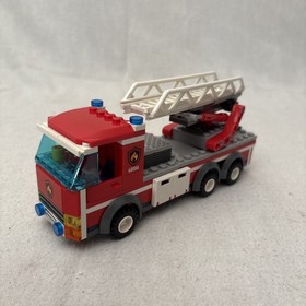 LEGO 60004 City Fire Station 100% Complete