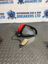 VAUXHALL CORSA E  (2015) -  OS (DRIVER) ELECTRIC  WING MIRROR  IN RED