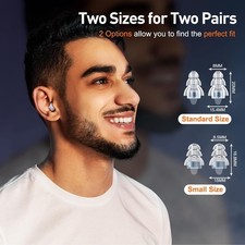 """High Fidelity Concert Ear Plugs,Reusable Noise Cancelling Earplugs for Concer