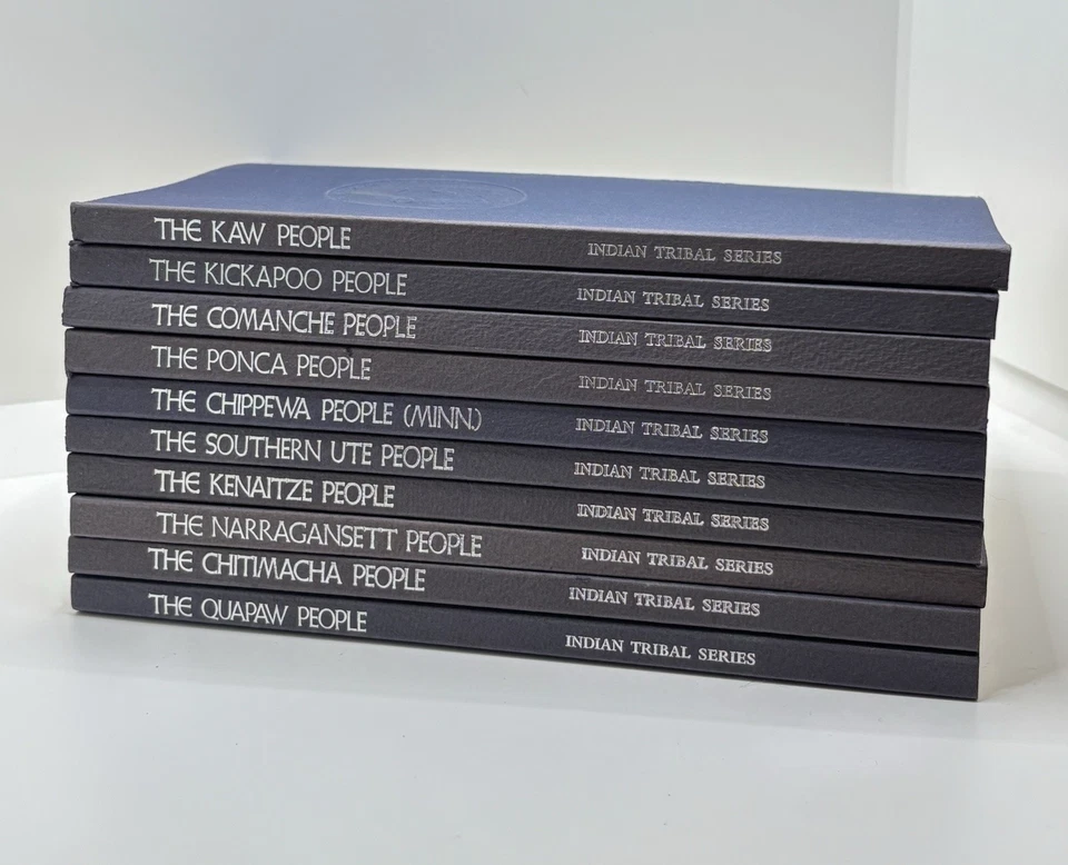 Set Of 10 Indian Tribal Series Signed And Numbered Paperback Signed Letter 1975 - Image 2 of 4