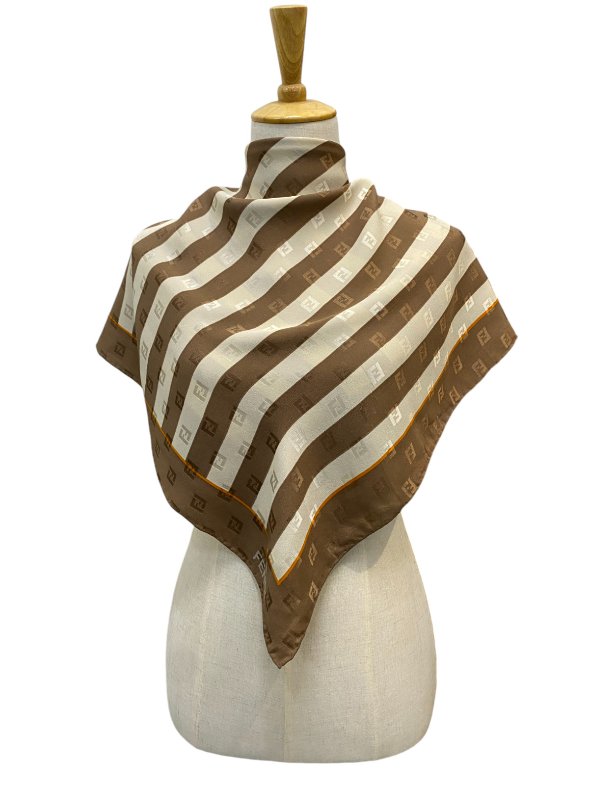 Vintage Fendi Silk Scarf SC198