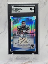 2017 Donruss Opric Holo Prizm Jamaal Williams Autograph 79/99 SGC 9