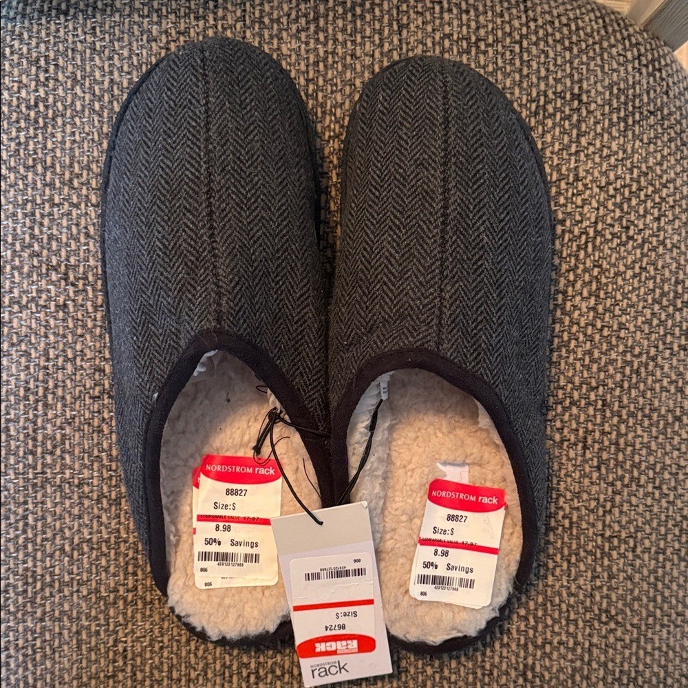 Fur Slippers Nordstrom Men's Slippers On Sale NWT Nordstrom