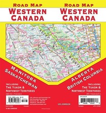 Western Canada Road Map